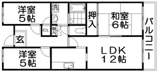 パストラル高柳の物件間取画像